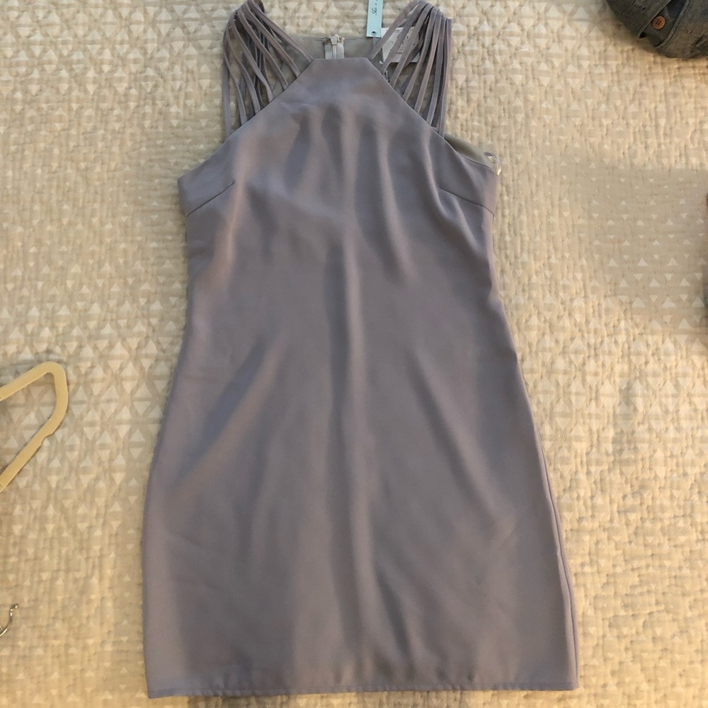 Cutout Sleeve Dress